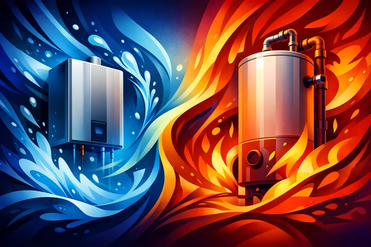 Tankless Versus Traditional Water Heaters